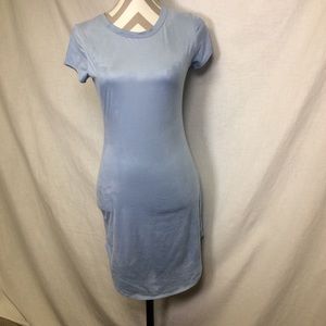 January 7 USA Blue Soft T-Shirt Style Dress